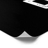 Poster Exercice mental Funny Brain Tool Pun Dark BG (Coin)