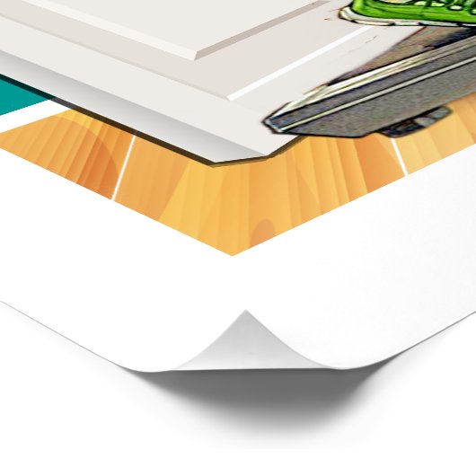 Poster Exercice WORKOUT (Coin)