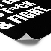 Poster Exercising Just-enough To Fck &amp; Fight Men Wome (Coin)