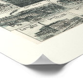 Poster Exeter, NH Panoramic Map - 1896 (Coin)
