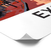 Poster Exeter Royaume-Uni Imprimer (Coin)