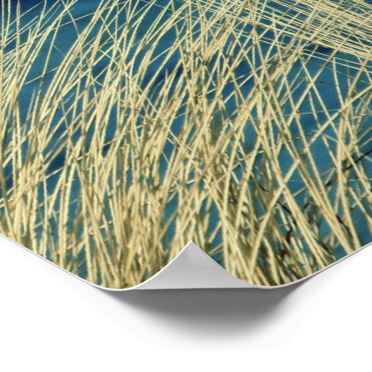 Poster Exhale Calmer la scène océanique (Coin)