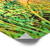 Poster Exode 14 Traversant la mer sur un terrain sec (Coin)