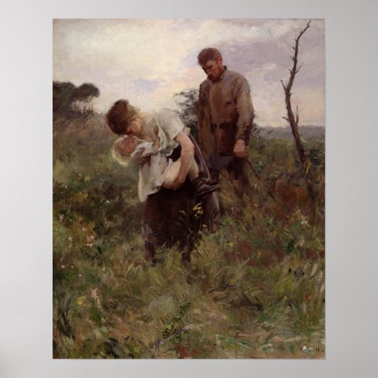 Poster Exode, 1893 (Devant)