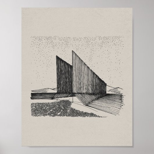 Poster Exode Imprimer - Partir de la mer Rouge (Devant)