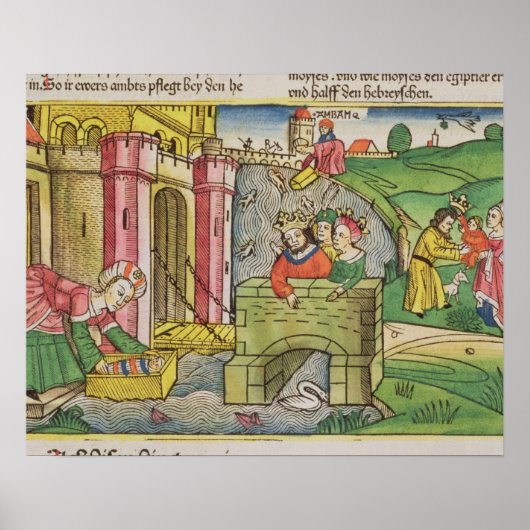 Poster Exodus 2 1-6 Moïse (Devant)