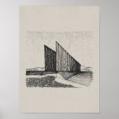 Poster Exodus Print, Séparation de la mer Rouge, Histoire (Devant)