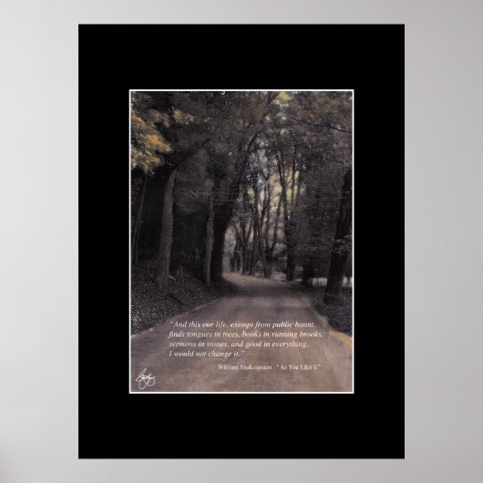 Poster Exonération de la hantée publique Shakespeare Cita (Devant)