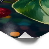 Poster Exotic Bengal Cat Jungle Christmas Playtime Art (Coin)