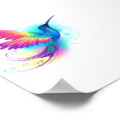 Poster Exotic Rainbow Hummingbird (Coin)