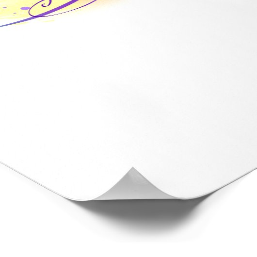 Poster Exotic Rainbow Hummingbird (Coin)