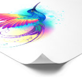 Poster Exotic Rainbow Hummingbird (Coin)