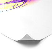 Poster Exotic Rainbow Hummingbird (Coin)