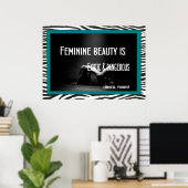 Poster Exotique et dangereux (Bureau à domicile)
