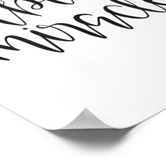 Poster Expect Miracles Insrational Motivational Quote  (Coin)