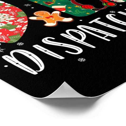 Poster Expéditeur Noël 911 (Coin)