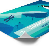 Poster Expédition Antarctique Starkweather-Moore (Coin)
