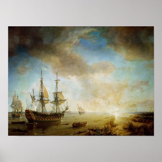 Poster Expédition de Robert Cavelier de La Salle (Devant)