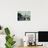 Poster Expédition sur une rivière chinoise (Bureau à domicile)