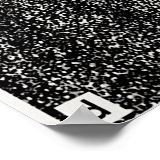 Poster Expérience à double fente (Coin)