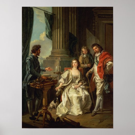 Poster Expérience électrique, l'une d'une série (Devant)