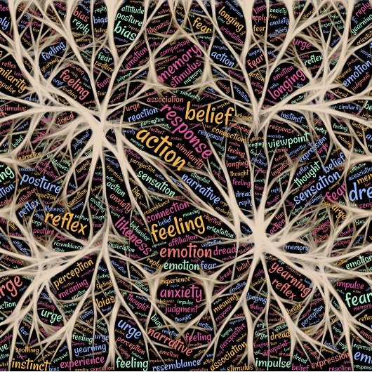 Poster Expérience humaine Art Word Inspiré