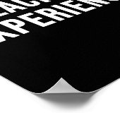 Poster Expérience manquante (Coin)