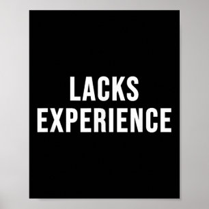 Poster Expérience manquante