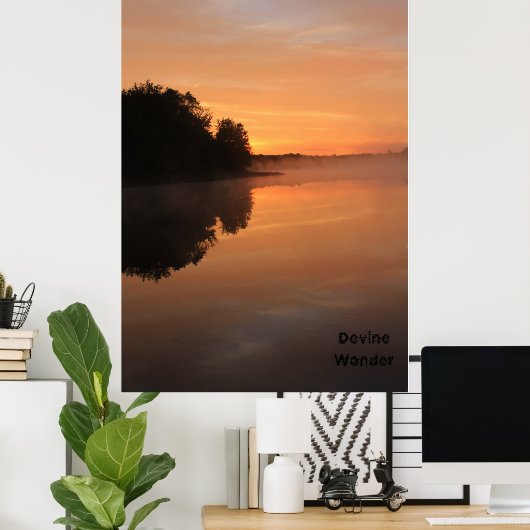 Poster expérience northwoods (Bureau à domicile)