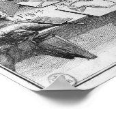 Poster Expérience sur les grenouilles (Coin)