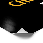 Poster Expert certifié en nugget de poulet (Coin)