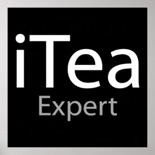 Poster Expert en thé (Expert en informatique)