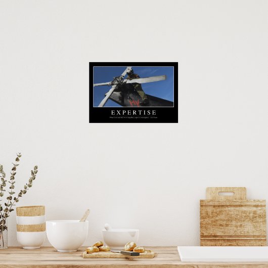 Poster Expertise : Citation Inspirationnelle (Cuisine)