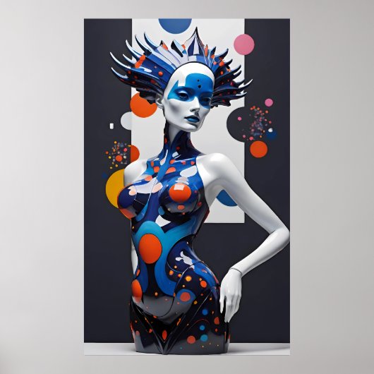 Poster Expiration du processus sans fin - Ken Gage Art (Devant)