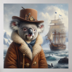 Poster Explorateur arctique de Koala