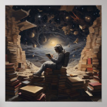 Explorateur cosmique : La lecture astronaute dans 