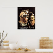 Poster Explorateur souterrain (Cuisine)