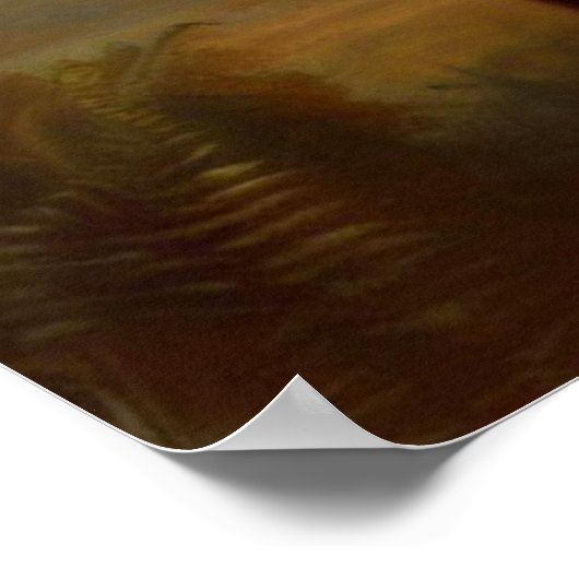 Poster Explorateur T Rex (Coin)