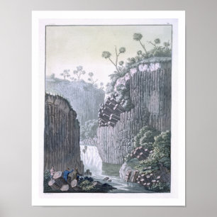 Poster Explorateurs avec l'expédition de Humboldt dans le