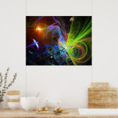 Poster Exploration de la naissance d'un univers de bébé - (Cuisine)