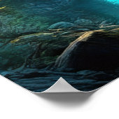 Poster Exploration de la vallée sauvage de Green Valley (Coin)