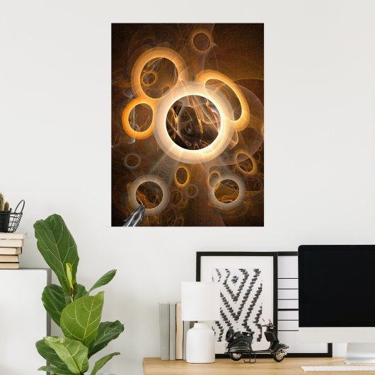 Poster Exploration des univers parallèles -2009 (Bureau à domicile)