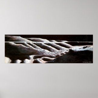 Poster Exploration lunaire