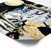 Poster Exploration spatiale (Coin)