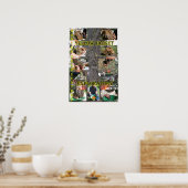 Poster Exploratoire de veste jaune (Cuisine)