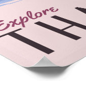 Poster Explorer la Thaïlande (Coin)