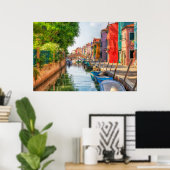 Poster Explorer le charme vibrant de Burano (Bureau à domicile)