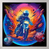 Poster Explorer l'espace (Devant)