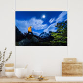 Poster Explorer Sur Cerro Torre Area (Cuisine)