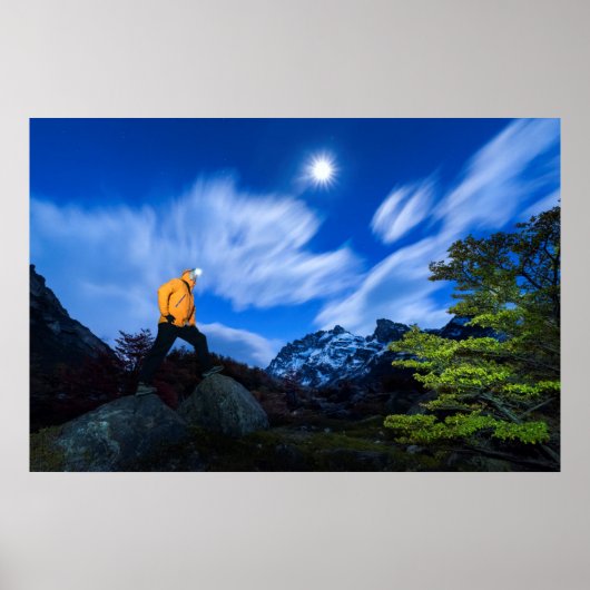 Poster Explorer Sur Cerro Torre Area (Devant)